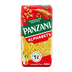 PANZANI Pâtes alphabets à...