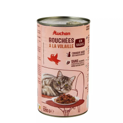 AUCHAN CHAT BOUCH BT VO 1200G