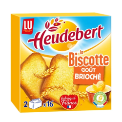 HEUDEBERT Biscotte Brioche...