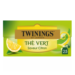 TWININGS Thé vert citron...