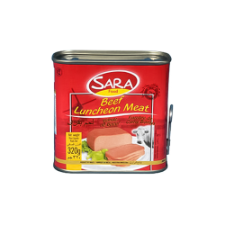 LUNCHEON MEAT BEEF SARA 320G