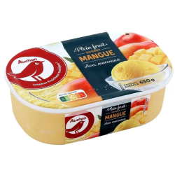 Auchan glace sorbet mangue...