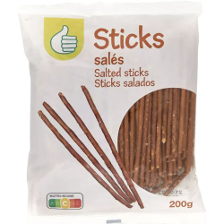 Pouce sticks salés 200 g