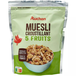 AUCHAN MUESLI CROUSTILLANT...