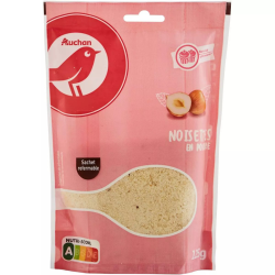 AUCHAN POUDRE NOISETTE 125G