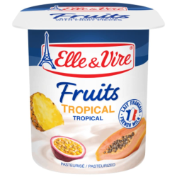 DESSERT LACTE TROPICAL ELLE&VIRE 125G