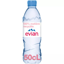 EVIAN Eau minérale plate...