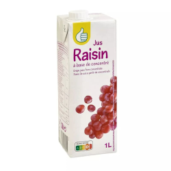 JUS DE RAISIN POUCE BRQ 1L