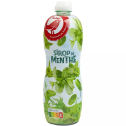 AUCHAN Sirop de menthe  1.3l