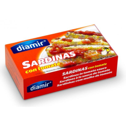 SARDINES TOMATES DIAMIR 125G