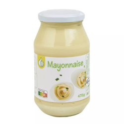 MAYONNAISE POUCE BOCAL 500ML*