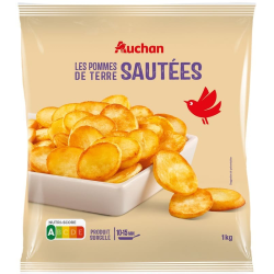 Pommes Sautées Auchan 1KG