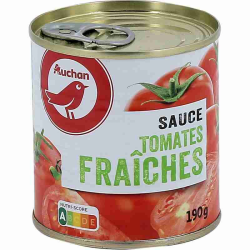 AUCHAN Sauce aux tomates...