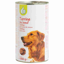 AUCHAN POUCE CHIEN TERRINE