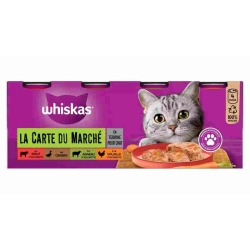 WHISKAS TERRINE 4 VARIETES...