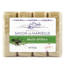 SAVON OLIVE LA CIGALE 4X100G