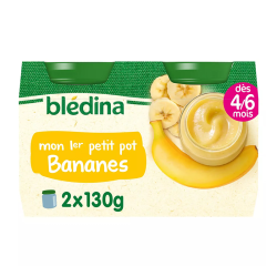 POT BANANE 2X130G BLEDINA