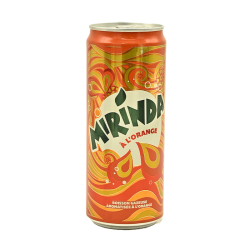 Mirinda à l'orange canette...