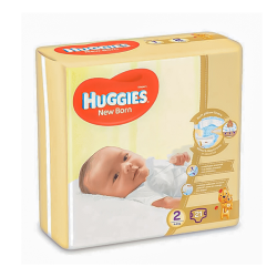 COUCHE NOUVEAU NÉ 2 HUGGIES...