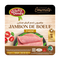 Jambon de Bœuf Fumé DINDY 80G