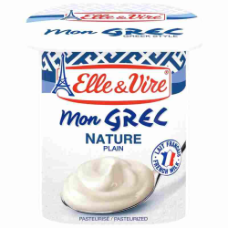 DESSERT LACTE MON GREC NATURE ELLE & VIRE 125G