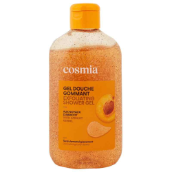 COSMIA GEL DOUCHE GOMMANT AU NOYAUX D'ABRICOTS 250 ML