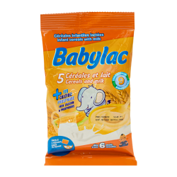 BABYLAC 5CEREALES CHAPELET50GR