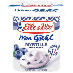 DESSERT LACTE MONGREC MYRTILLE ELLE&VIRE 125G