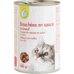 AUCHAN POUCE CHAT BOUCHEES