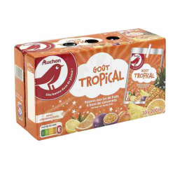 AUCHAN TROPICAL 10X20CL