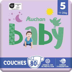 AUCHAN BABY Couches taille...