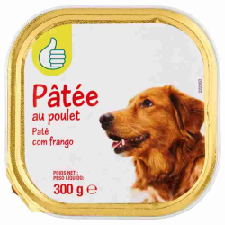 POUCE CHIEN PATEE POULET 300G