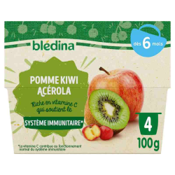 BLEDINA COUPELLES FRUITS POMME