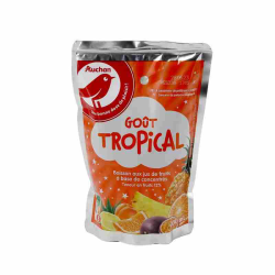 AUCHAN TROPICAL 20CL POCHE