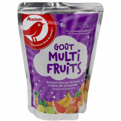 AUCHAN MULTIFRUIT 20CL