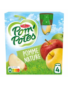 POM'POTES Pomme Nature 4x90g