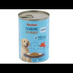 AUCHAN CHIOT TERRINE BOITE