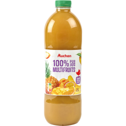 AUCHAN PUR JUS MULTIFRUITS...