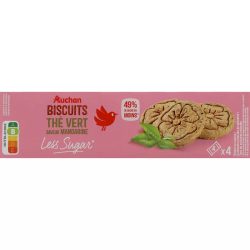 AUCHAN LESS SUGAR BISCUITS...