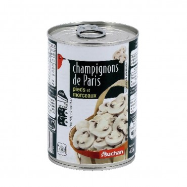 Auchan champignons de Paris...