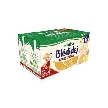 Blédina bledidej croissance biscuit vanille 4x250ml