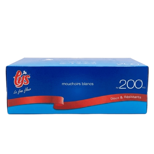 BOITES MOUCHOIRS LYS X200