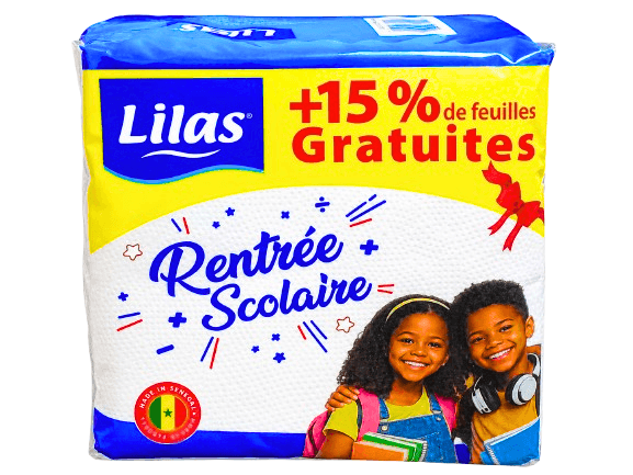 LILAS SDT 1PLI 30X30 BLC 90PCS