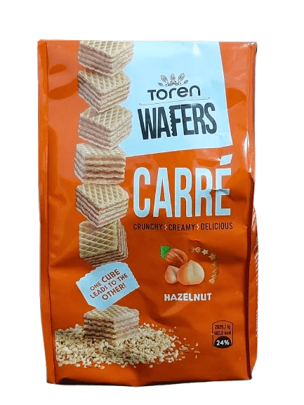 WAFERS CARRE NOIS TOREN 125G